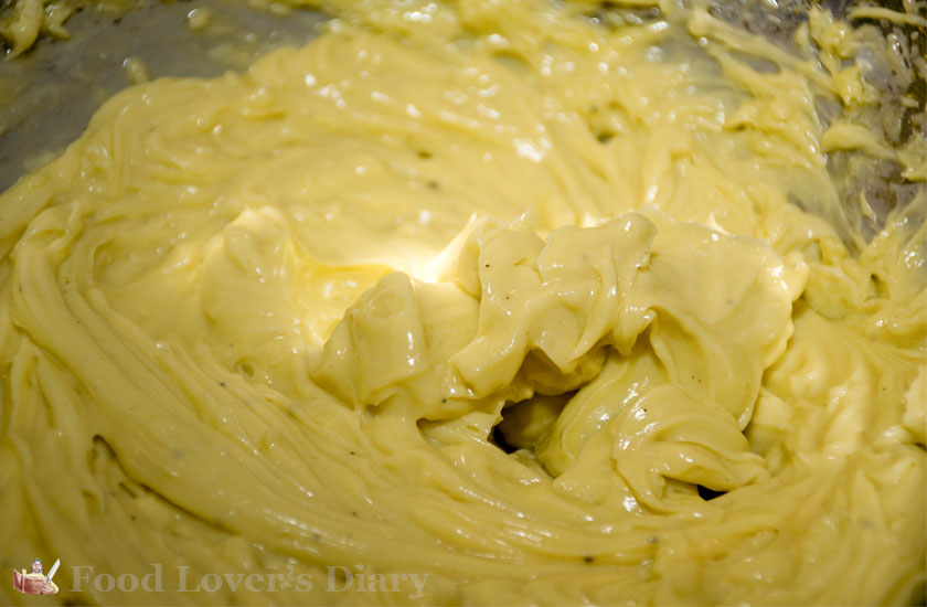 Finished mayo, but no vinegar yet.